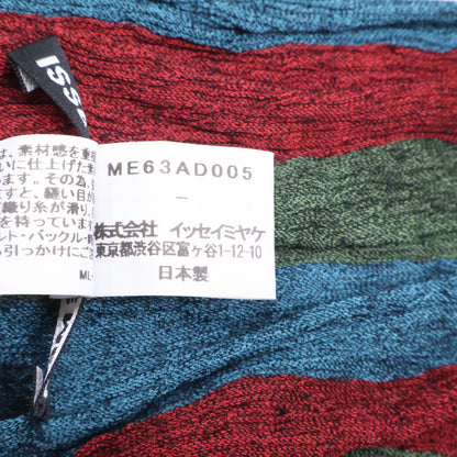 ISSEY MIYAKE MEN イッセイミヤケメン ME63AD005 シルク シワ加工 ストール