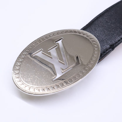LOUIS VUITTON ルイヴィトン M9862 LVロゴバックル サンチュール オヴァール ベルト