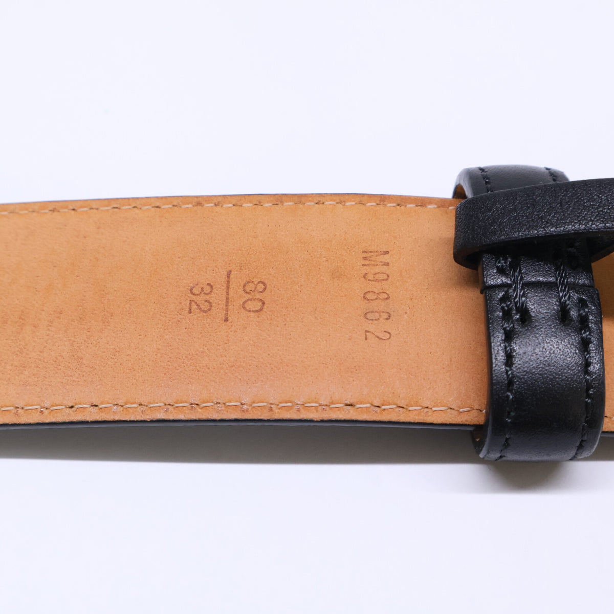 LOUIS VUITTON ルイヴィトン M9862 LVロゴバックル サンチュール オヴァール ベルト