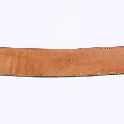 LOUIS VUITTON ルイヴィトン M9862 LVロゴバックル サンチュール オヴァール ベルト