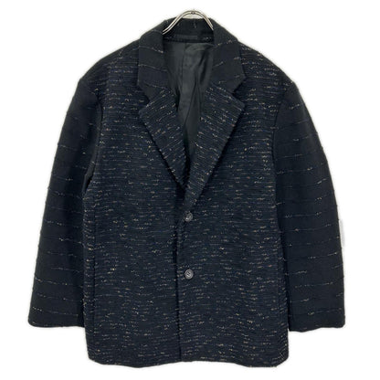ISSEY MIYAKE MEN イッセイミヤケメン 19AW ブラック ME93FD087 裂き織り2Bテーラードジャケット ジャケット