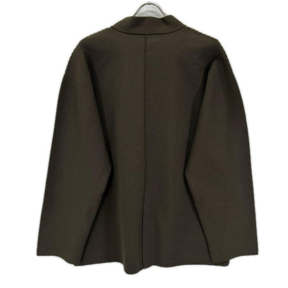 HOMME PLISSE ISSEY MIYAKE オムプリッセ イッセイミヤケ 25SS ブラウン HP51KD220 インレイド ニット スタンドカラージャケット ジャケット