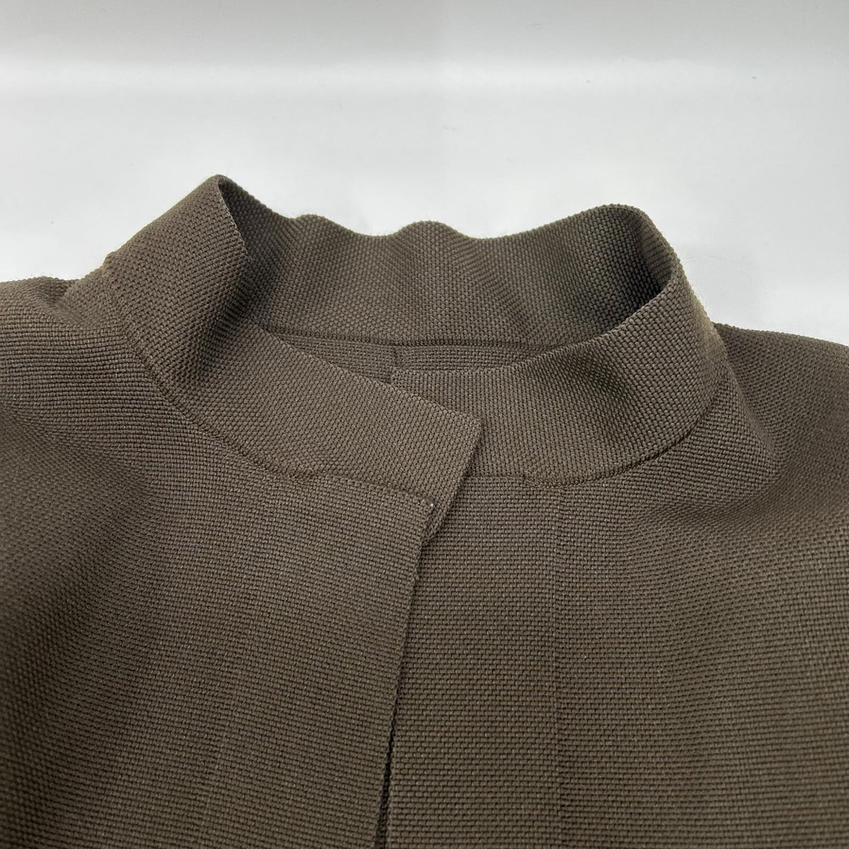 HOMME PLISSE ISSEY MIYAKE オムプリッセ イッセイミヤケ 25SS ブラウン HP51KD220 インレイド ニット スタンドカラージャケット ジャケット