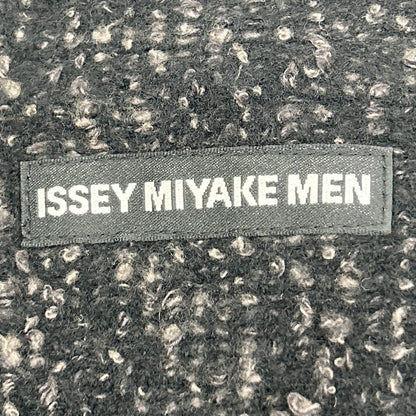 ISSEY MIYAKE MEN イッセイミヤケメン 12AW ブラック ME23KO011 ツイードニットジャケット ジャケット