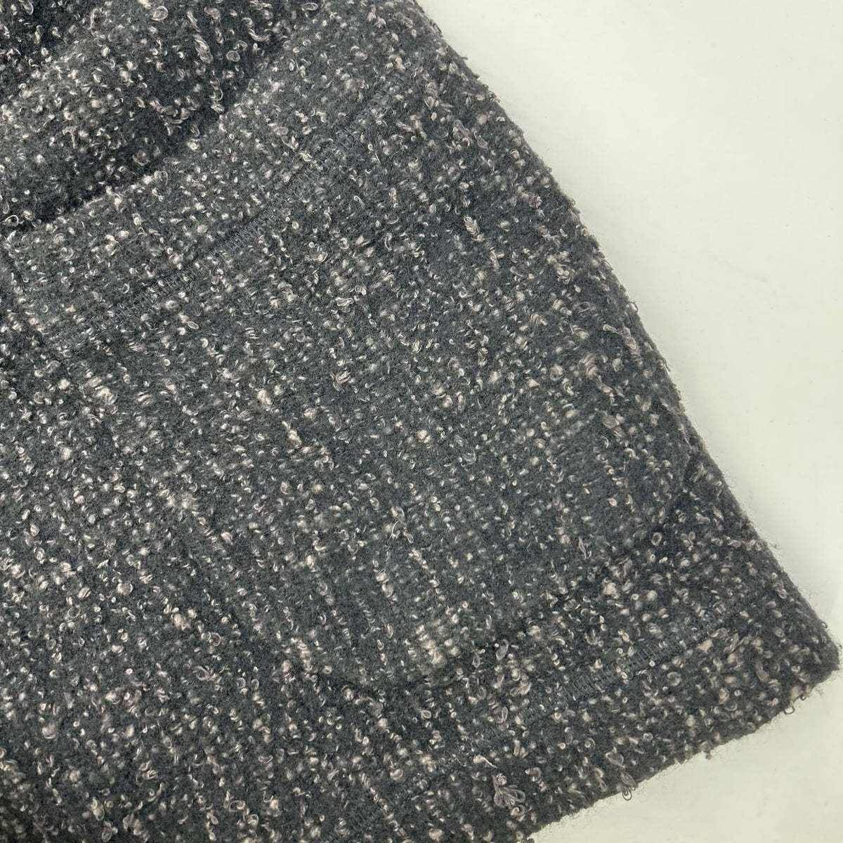 ISSEY MIYAKE MEN イッセイミヤケメン 12AW ブラック ME23KO011 ツイードニットジャケット ジャケット