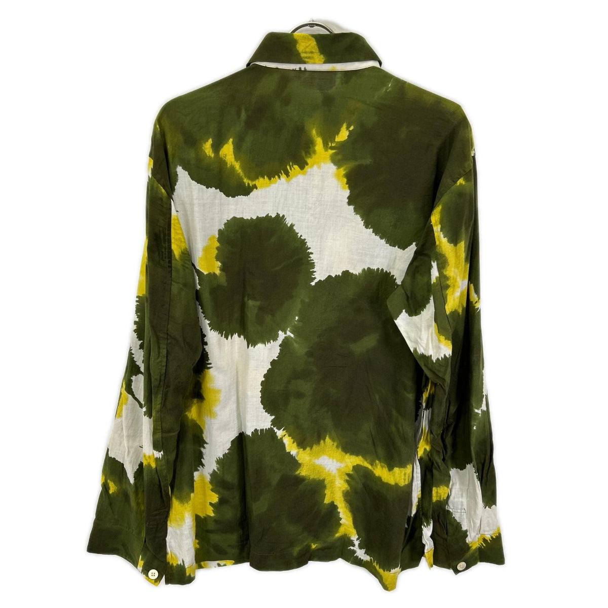 ISSEY MIYAKE MEN イッセイミヤケメン 20SS グリーン ME01FJ136 BIOTOPEプリント 長袖シャツ トップス