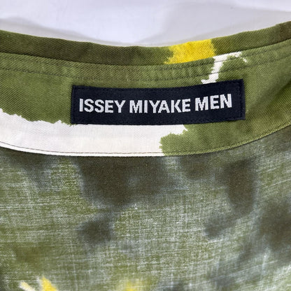 ISSEY MIYAKE MEN イッセイミヤケメン 20SS グリーン ME01FJ136 BIOTOPEプリント 長袖シャツ トップス