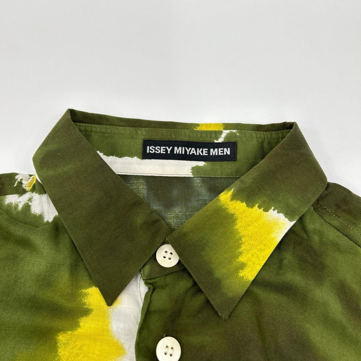 ISSEY MIYAKE MEN イッセイミヤケメン 20SS グリーン ME01FJ136 BIOTOPEプリント 長袖シャツ トップス