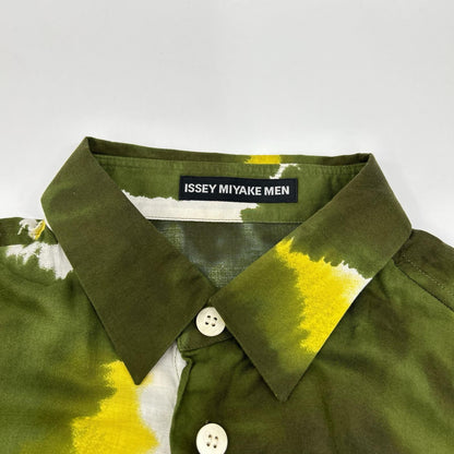 ISSEY MIYAKE MEN イッセイミヤケメン 20SS グリーン ME01FJ136 BIOTOPEプリント 長袖シャツ トップス