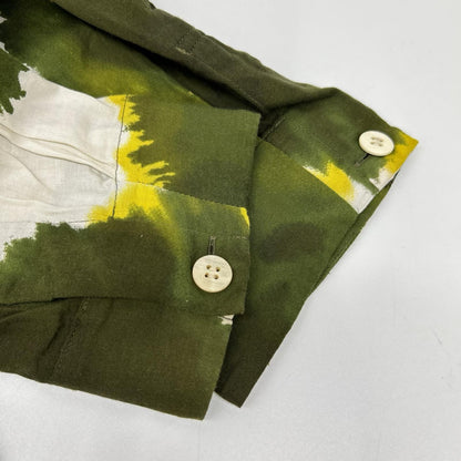 ISSEY MIYAKE MEN イッセイミヤケメン 20SS グリーン ME01FJ136 BIOTOPEプリント 長袖シャツ トップス