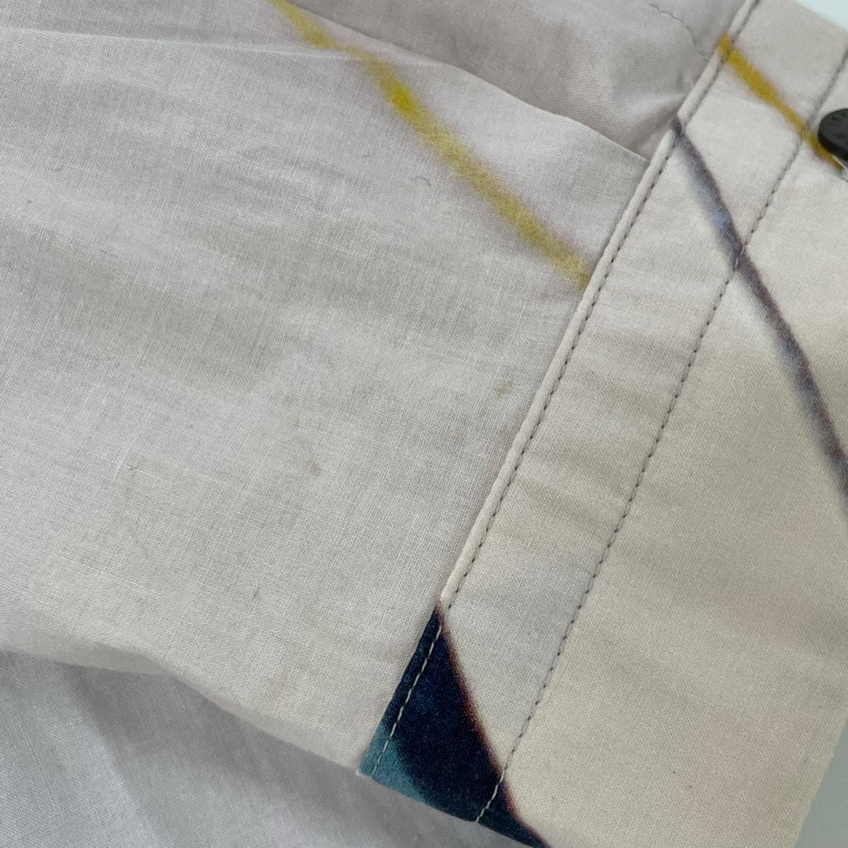 ISSEY MIYAKE MEN イッセイミヤケメン 16SS ブルー×ピンク ME61FJ034 インコ シャツ トップス