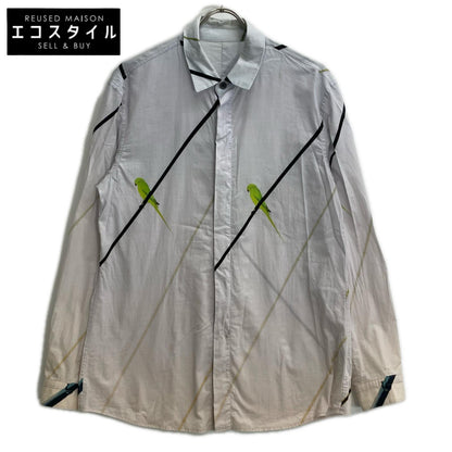 ISSEY MIYAKE MEN イッセイミヤケメン 16SS ブルー×ピンク ME61FJ034 インコ シャツ トップス