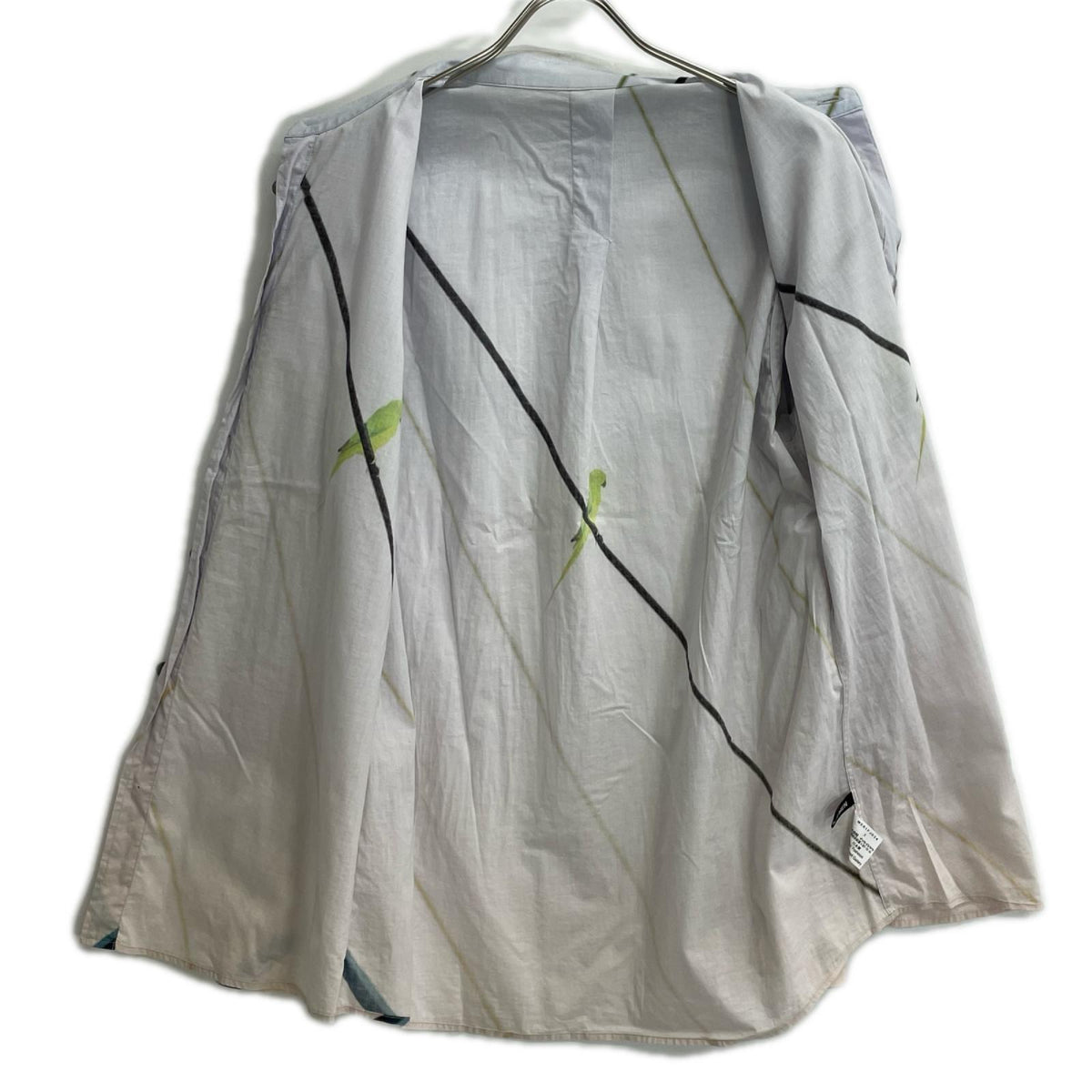 ISSEY MIYAKE MEN イッセイミヤケメン 16SS ブルー×ピンク ME61FJ034 インコ シャツ トップス