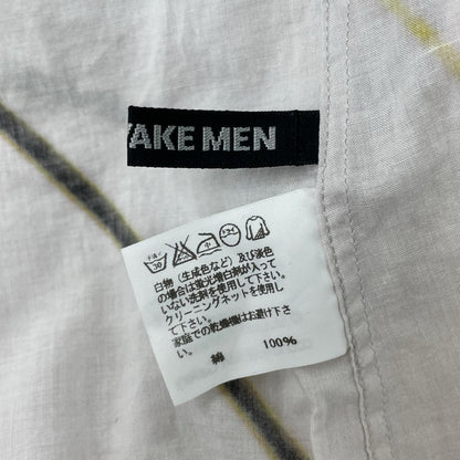 ISSEY MIYAKE MEN イッセイミヤケメン 16SS ブルー×ピンク ME61FJ034 インコ シャツ トップス
