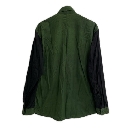ISSEY MIYAKE MEN イッセイミヤケメン 15SS グリーン ME51FJ086 タイダイ染め シャツ トップス