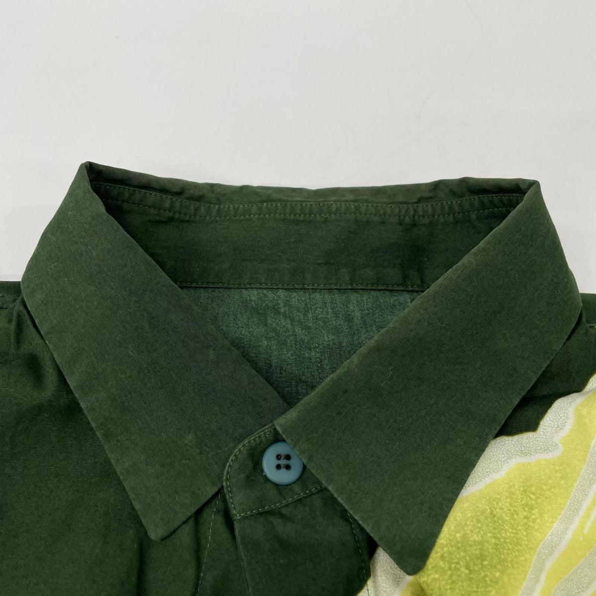 ISSEY MIYAKE MEN イッセイミヤケメン 15SS グリーン ME51FJ086 タイダイ染め シャツ トップス
