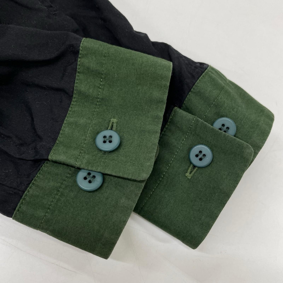 ISSEY MIYAKE MEN イッセイミヤケメン 15SS グリーン ME51FJ086 タイダイ染め シャツ トップス