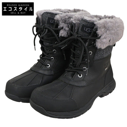 UGG アグ M BUTTE ブーツ シューズ メンズ ブラック×グレー 9 シューズ