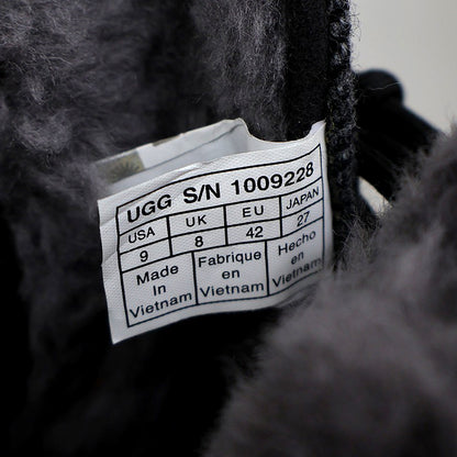 UGG アグ M BUTTE ブーツ シューズ メンズ ブラック×グレー 9 シューズ