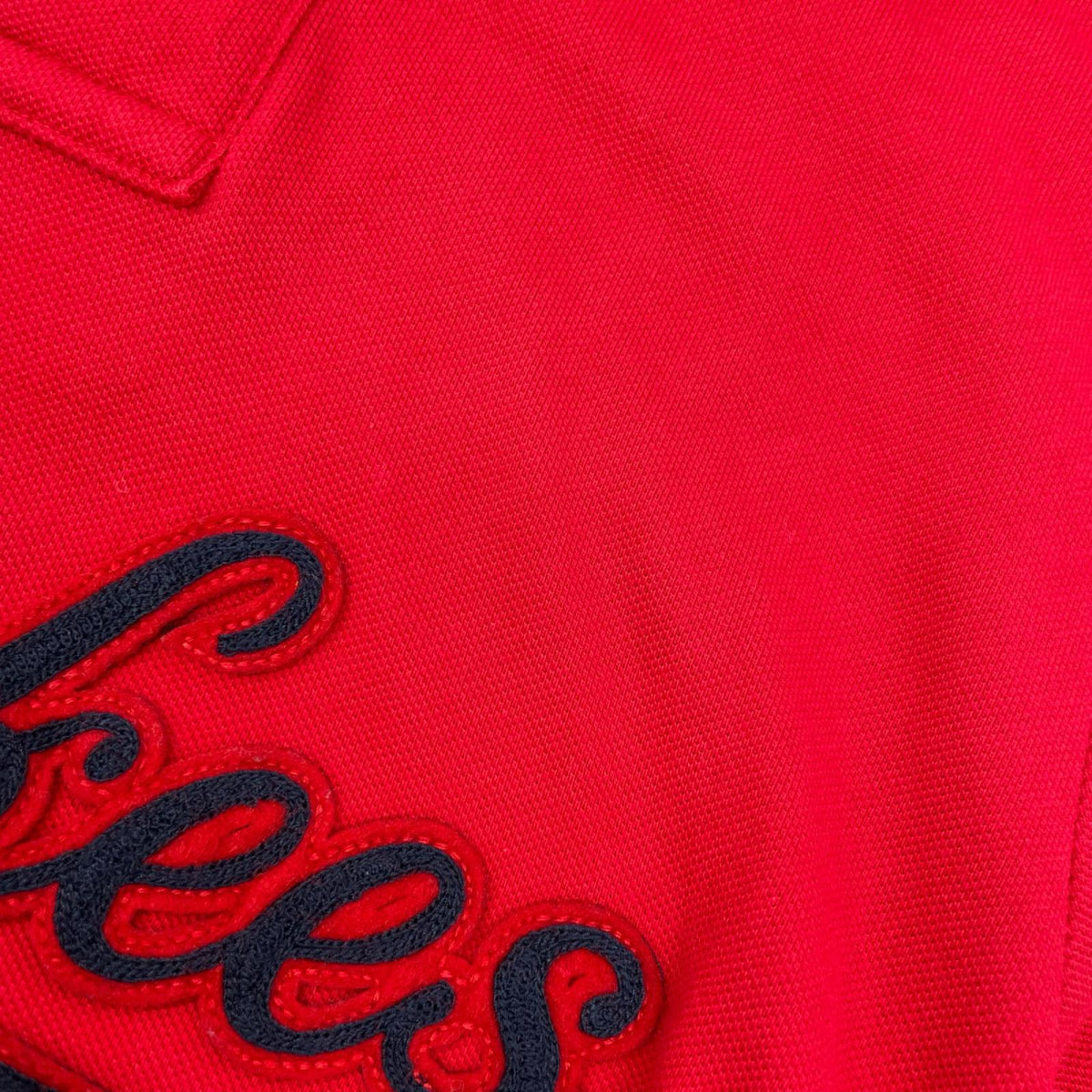 POLObyRalphLauren ポロラルフローレン レッド MLB NYヤンキースロゴ ポロシャツ トップス