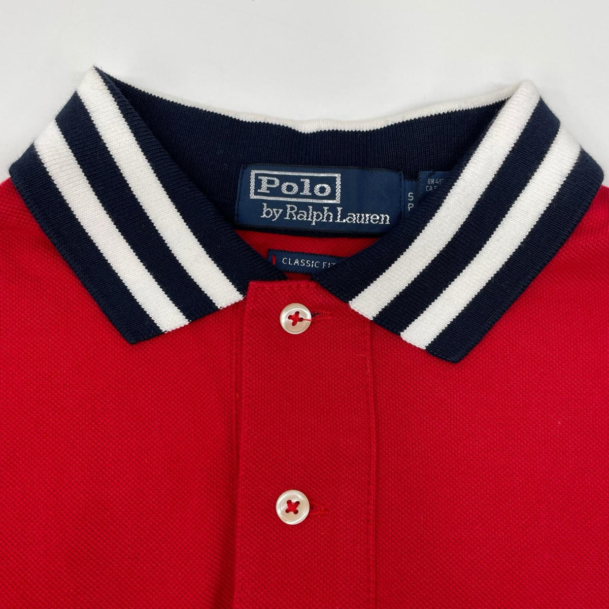 POLObyRalphLauren ポロラルフローレン レッド MLB NYヤンキースロゴ ポロシャツ トップス