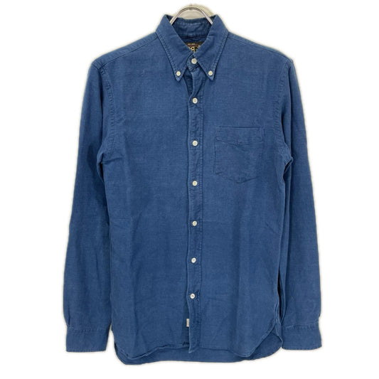 RRL ダブルアールエル ブルー 782505194001 長袖ボタンダウンシャツ トップス