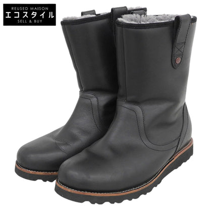 UGG アグ STONEMAN ボアブーツ シューズ メンズ ブラック 27.0cm シューズ