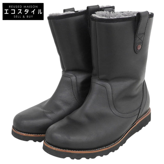 UGG アグ STONEMAN ボアブーツ シューズ メンズ ブラック 27.0cm シューズ