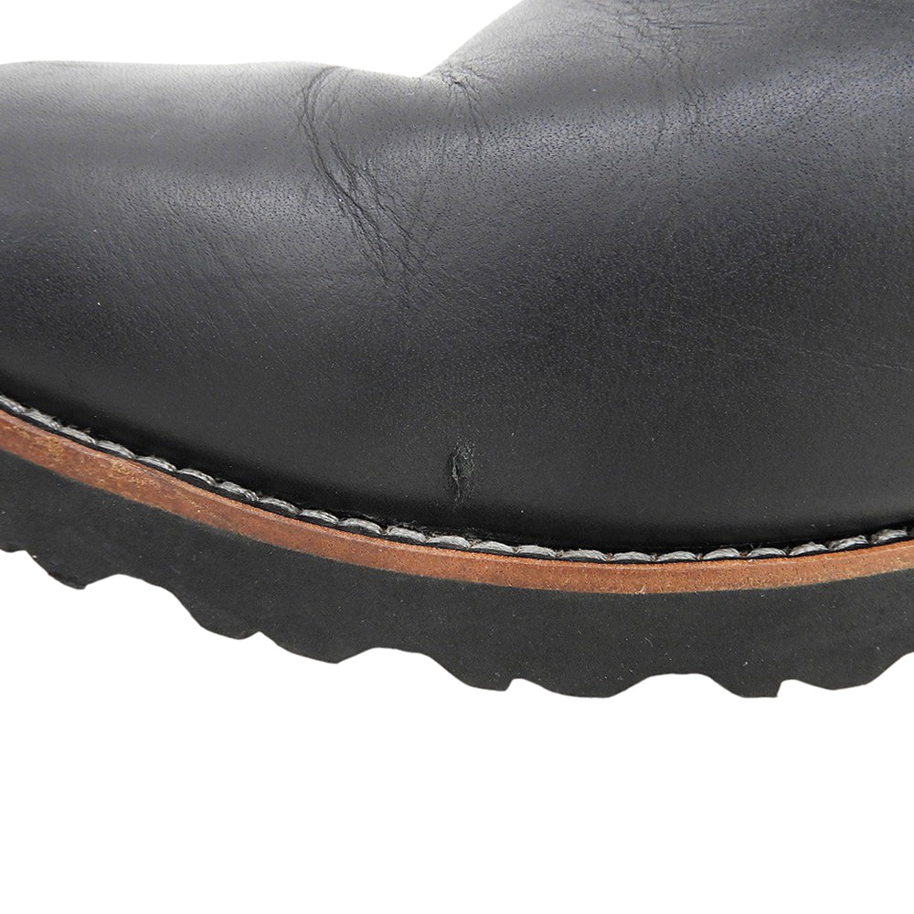 UGG アグ STONEMAN ボアブーツ シューズ メンズ ブラック 27.0cm シューズ