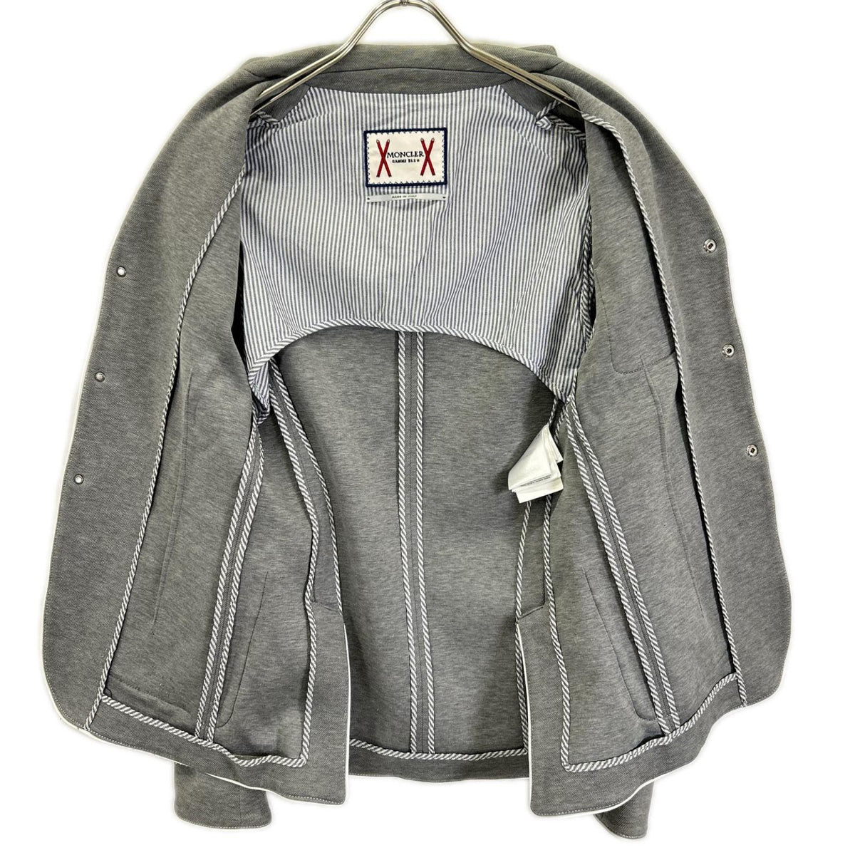 MONCLER モンクレール ガムブルー 15年 グレー GIACCA テーラードジャケット ジャケット