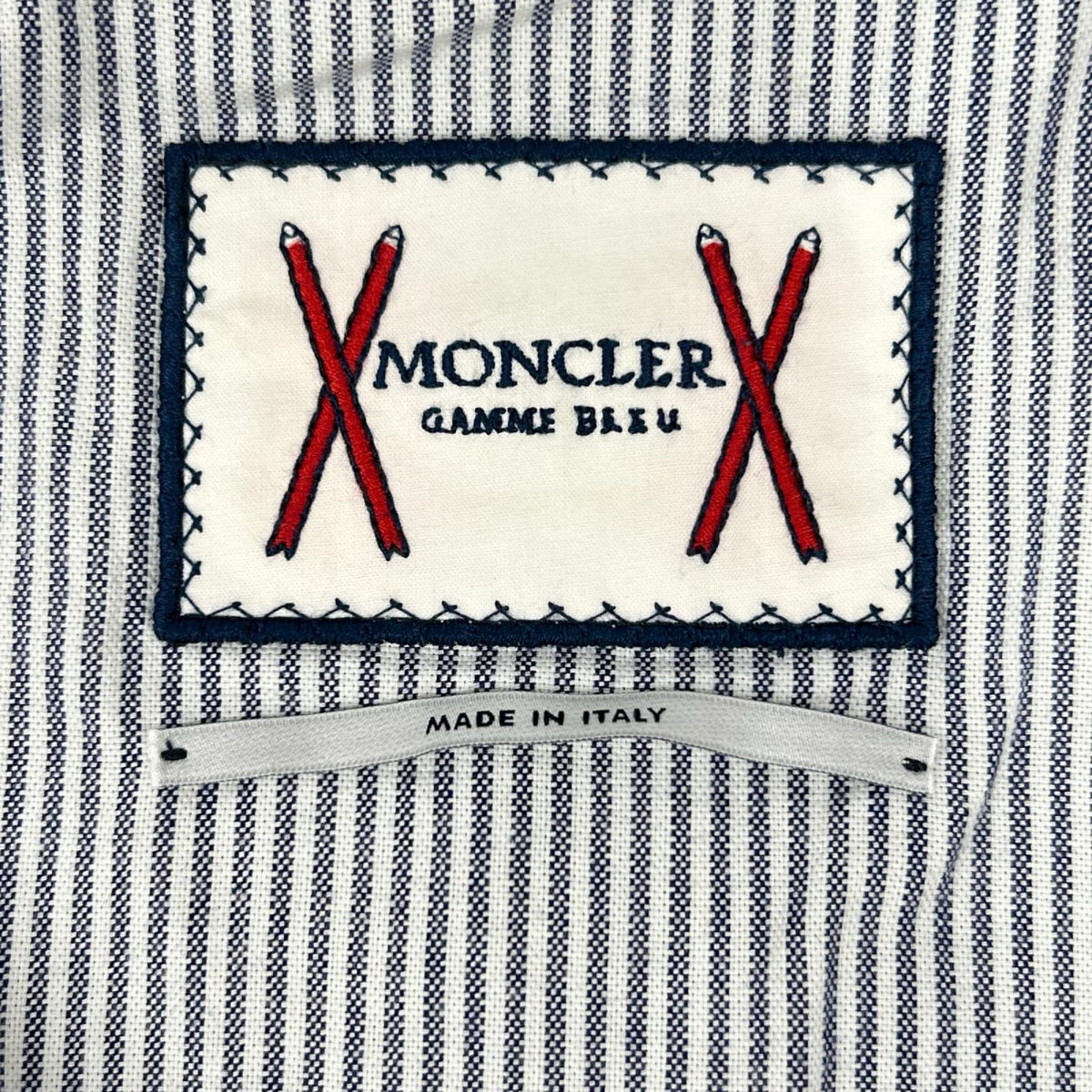 MONCLER モンクレール ガムブルー 15年 グレー GIACCA テーラードジャケット ジャケット