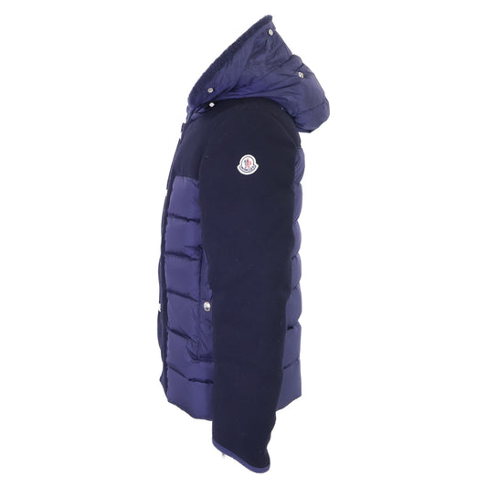 MONCLER モンクレール 【美品】LOUBET ウール/ナイロン切替 フーディダウンジャケット ジャケット