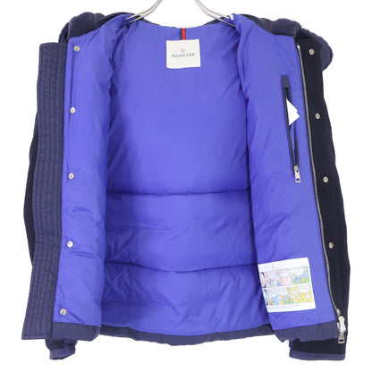 MONCLER モンクレール 【美品】LOUBET ウール/ナイロン切替 フーディダウンジャケット ジャケット