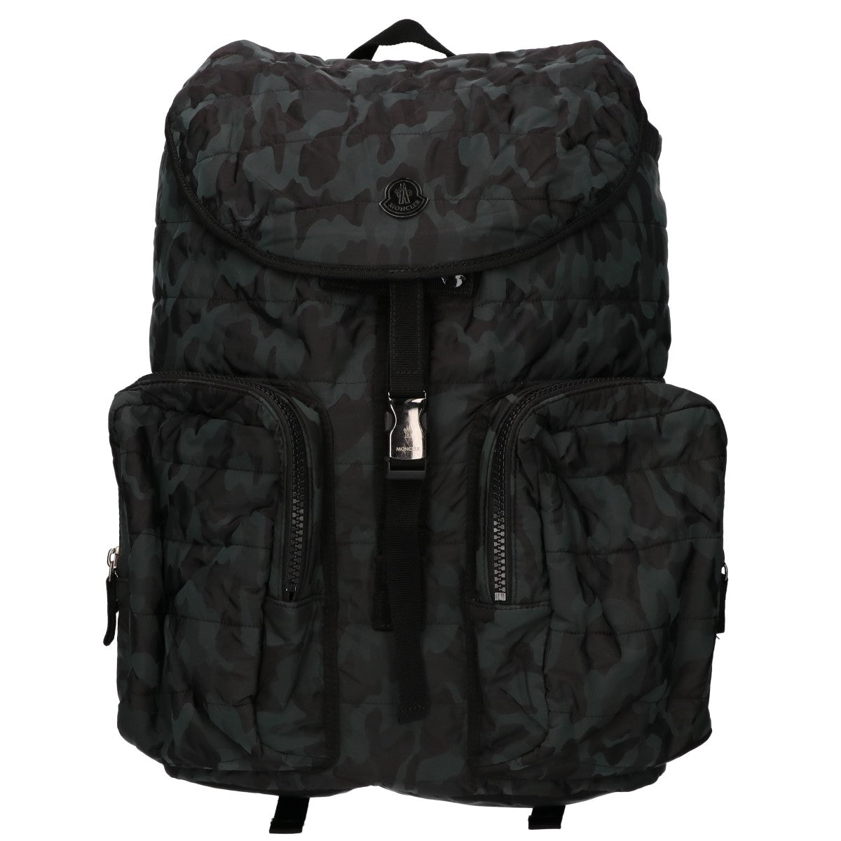 MONCLER モンクレール 【美品】3209A006040053355 ZAINO ザイノ カモフラージュ柄 ナイロン バックパック リュック バックパック