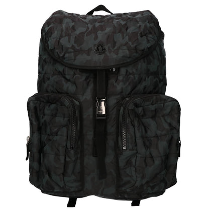 MONCLER モンクレール 【美品】3209A006040053355 ZAINO ザイノ カモフラージュ柄 ナイロン バックパック リュック バックパック