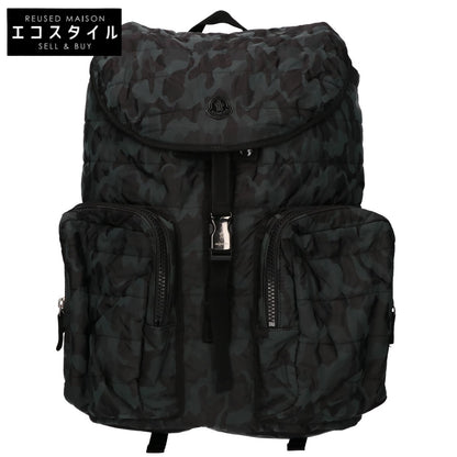 MONCLER モンクレール 【美品】3209A006040053355 ZAINO ザイノ カモフラージュ柄 ナイロン バックパック リュック バックパック