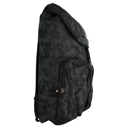 MONCLER モンクレール 【美品】3209A006040053355 ZAINO ザイノ カモフラージュ柄 ナイロン バックパック リュック バックパック