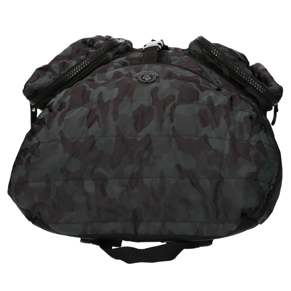 MONCLER モンクレール 【美品】3209A006040053355 ZAINO ザイノ カモフラージュ柄 ナイロン バックパック リュック バックパック