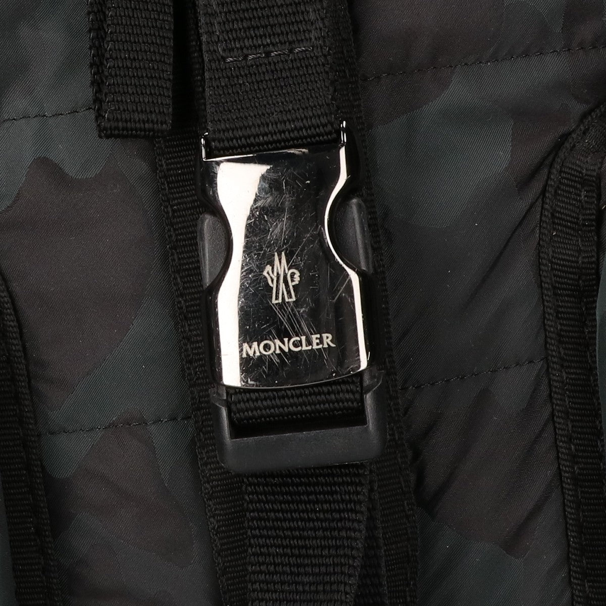 MONCLER モンクレール 【美品】3209A006040053355 ZAINO ザイノ カモフラージュ柄 ナイロン バックパック リュック バックパック