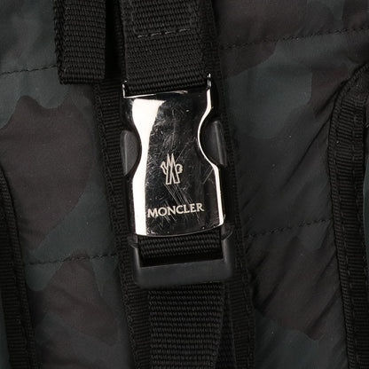 MONCLER モンクレール 【美品】3209A006040053355 ZAINO ザイノ カモフラージュ柄 ナイロン バックパック リュック バックパック