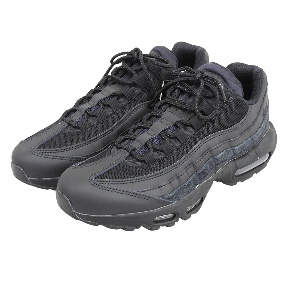NIKE ナイキ 新品同様 Triple Black エアマックス 95 エッセンシャル シューズ メンズ ブラック 27.0cm CI3705-001 シューズ