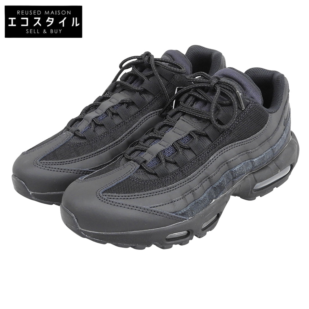 NIKE ナイキ 新品同様 Triple Black エアマックス 95 エッセンシャル シューズ メンズ ブラック 27.0cm CI3705-001 シューズ