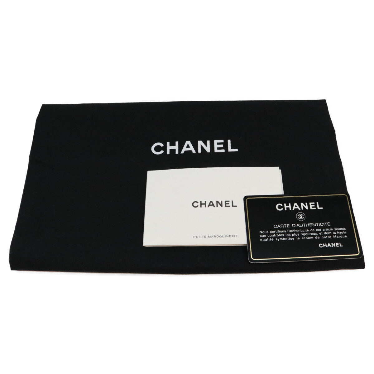 CHANEL シャネル 16年 22番 ネイビー キャビア SV金具 Vステッチ シェブロン クラッチバッグ ポーチ ポーチ