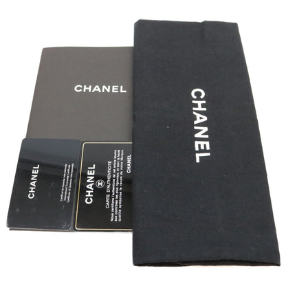 CHANEL シャネル 09年 11番 黒 SV金具 型押し レザー ノートカバー ブックケース ポーチ
