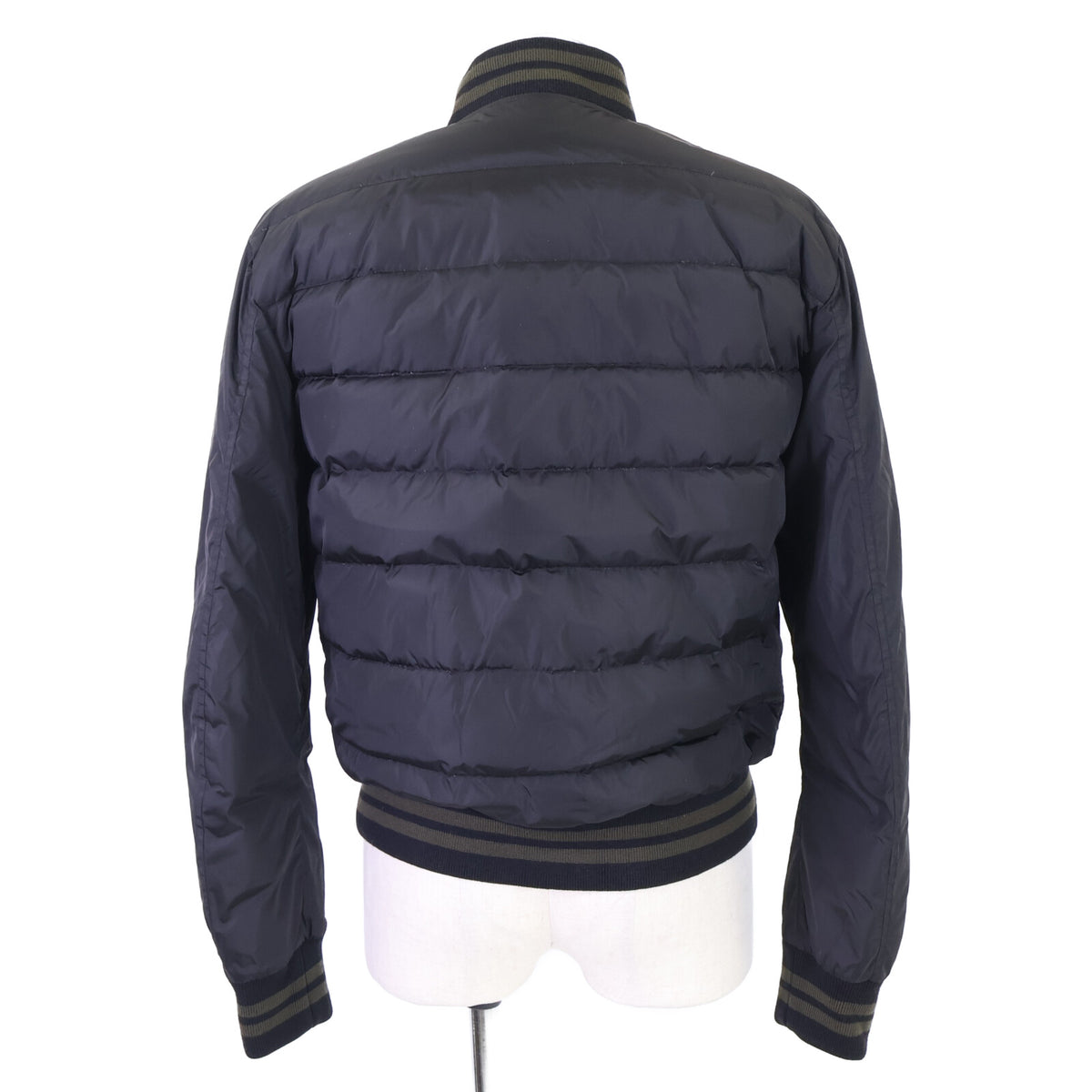 MONCLER モンクレール 【美品】CUIVRE ゼブラ柄 ウール/ナイロン 切替 ダウンブルゾン ジャケット