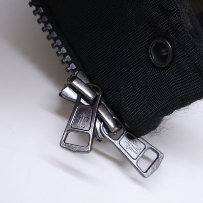 MONCLER モンクレール 【美品】CUIVRE ゼブラ柄 ウール/ナイロン 切替 ダウンブルゾン ジャケット