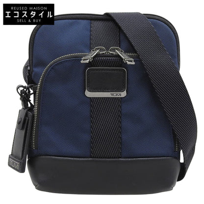 TUMI トゥミ 美品 ALPHA BRAVO バークスデール クロスボディバッグ ナイロン ショルダーバッグ メンズ ネイビー 232309NVY ショルダーバッグ