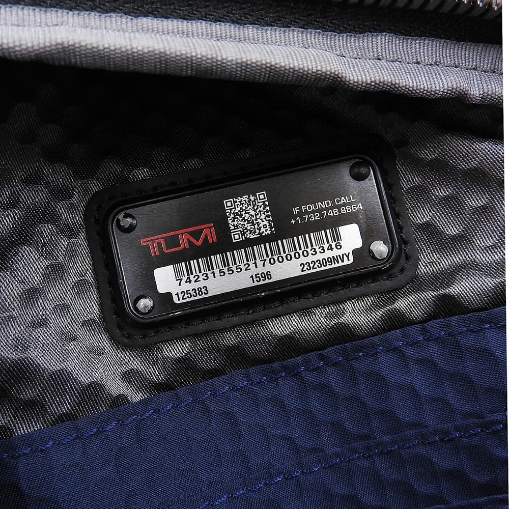 TUMI トゥミ 美品 ALPHA BRAVO バークスデール クロスボディバッグ ナイロン ショルダーバッグ メンズ ネイビー 232309NVY ショルダーバッグ