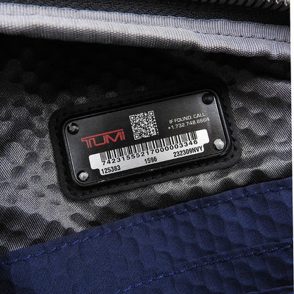 TUMI トゥミ 美品 ALPHA BRAVO バークスデール クロスボディバッグ ナイロン ショルダーバッグ メンズ ネイビー 232309NVY ショルダーバッグ