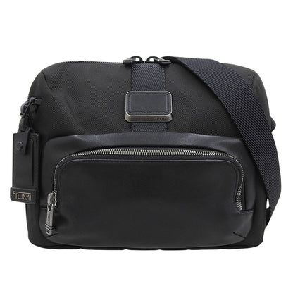 TUMI トゥミ ALPHA BRAVO Lewis Crossbody ナイロン レザー バッグ ショルダーバッグ メンズ 黒 ブラック 232305D ショルダーバッグ